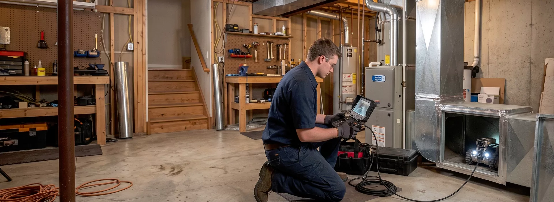 Robotic Duct Inspection Edison, New Jersey
