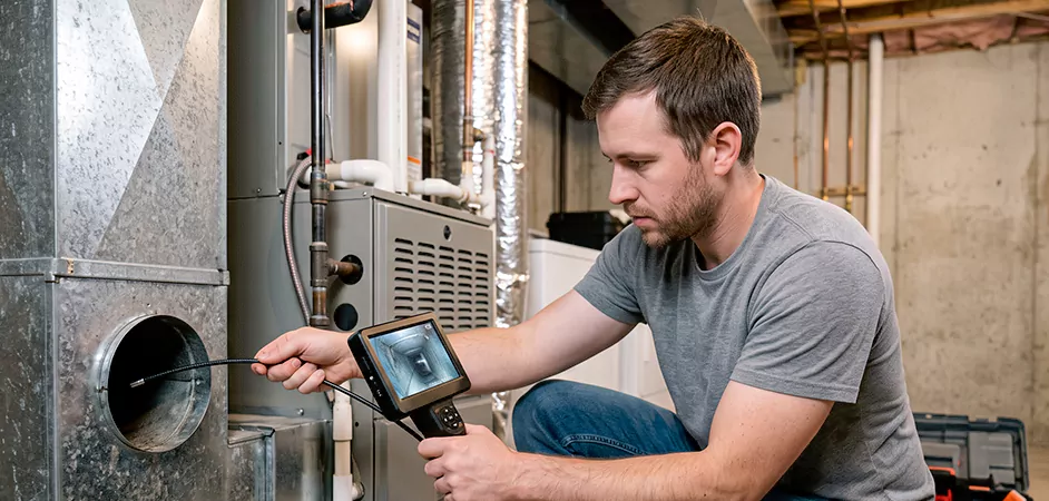 Air Duct Camera Inspection in Edison, NJ