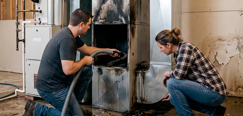 Fire and Flood Duct Restoration in Edison, NJ