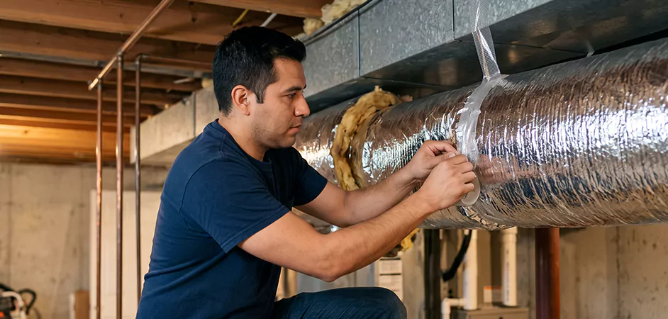 Duct Insulation Upgrade in Edison